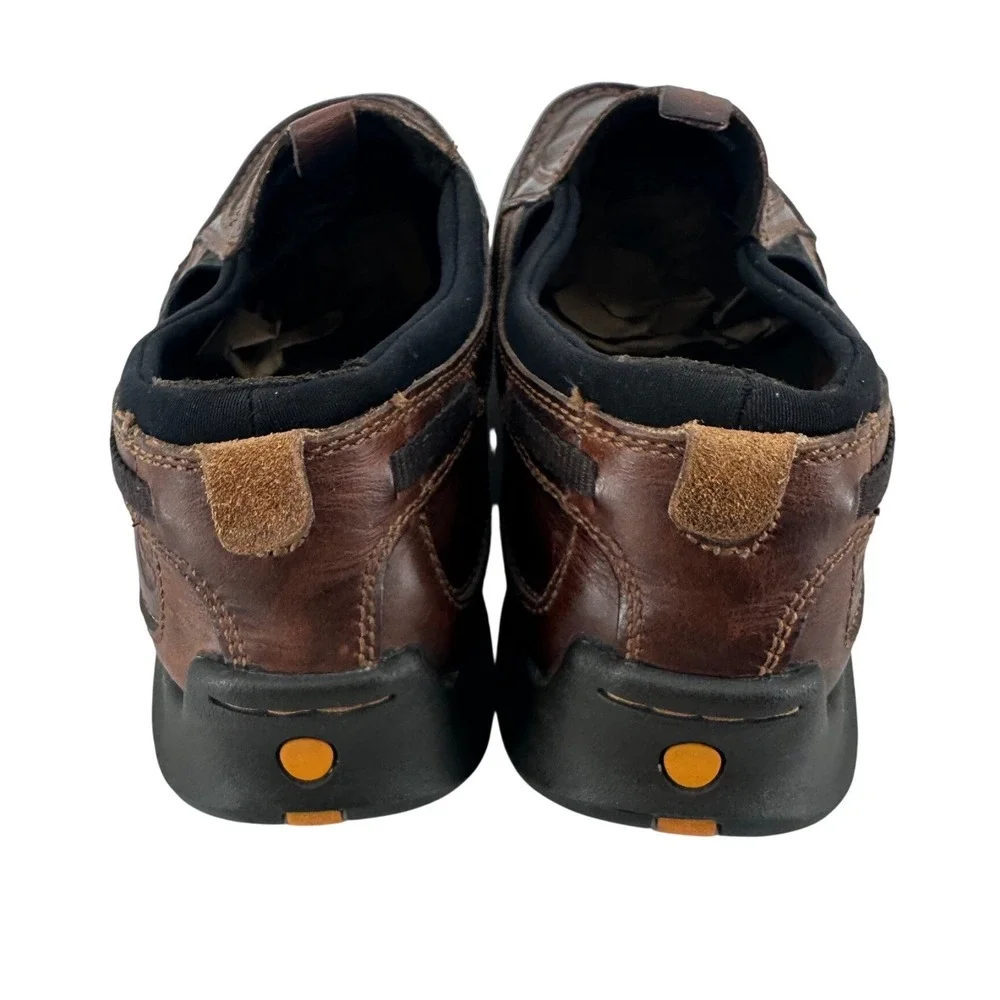 Timberland‎ Men's Brown Leather Slip On Loafers Shoes 74561 Size 9M Casual